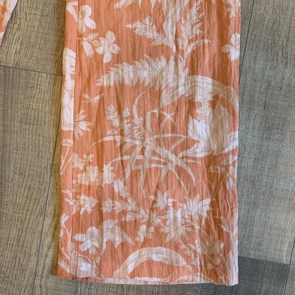 H&M NWT jumpsuit with ruffle straps and open back with ties. Size small. - Picture 5 of 12